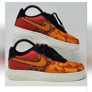 NIKE AIR FORCE 1 PRM GS Chinese New Year Sneakers AV5167-600 Youth Size 6.5Y New